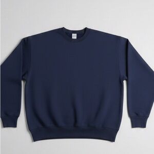 Mode of One NWT Caspian Waters Relaxed Fit Fleece Crewneck Sweatshirt